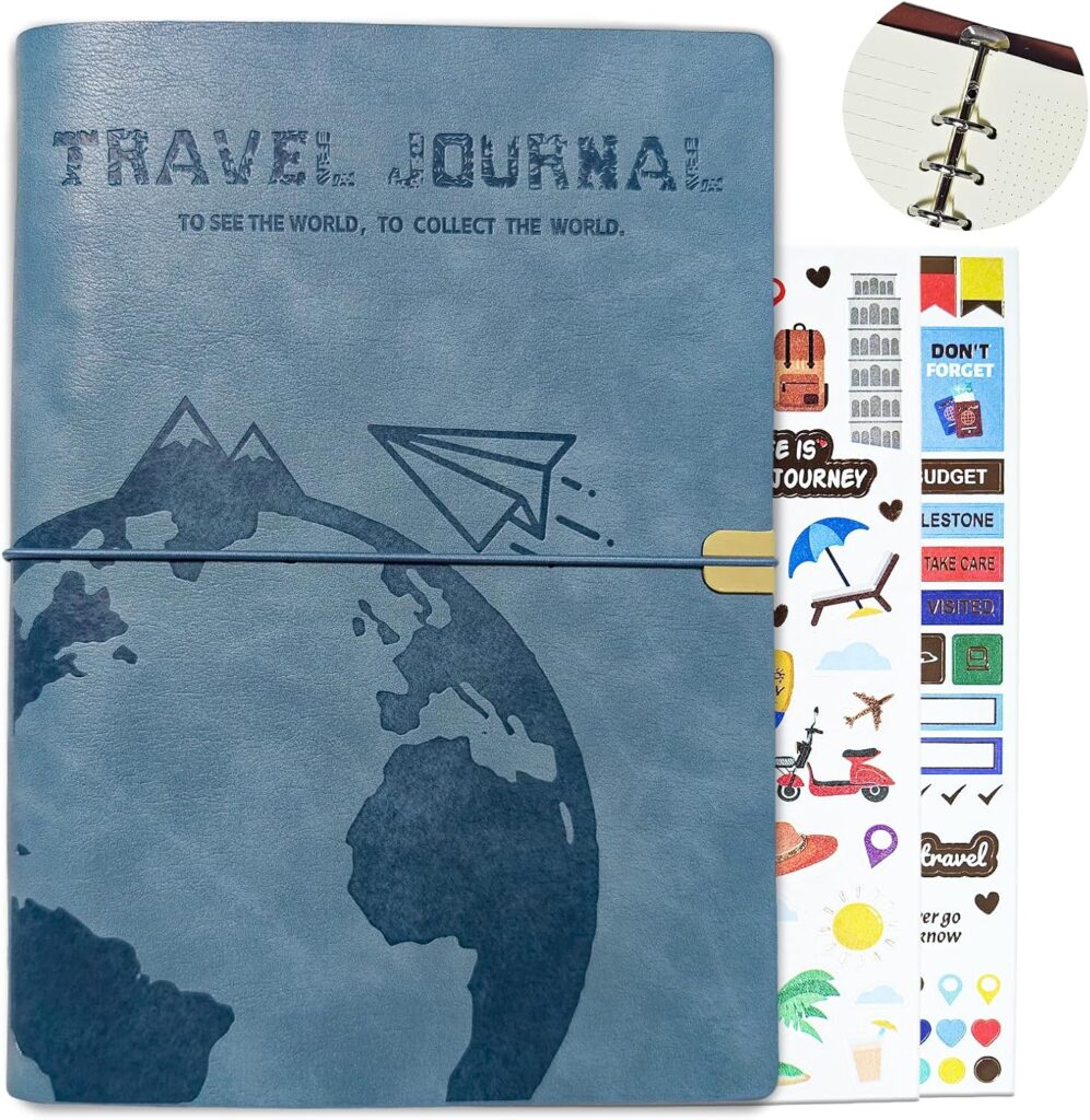 Travel scrapbook journal