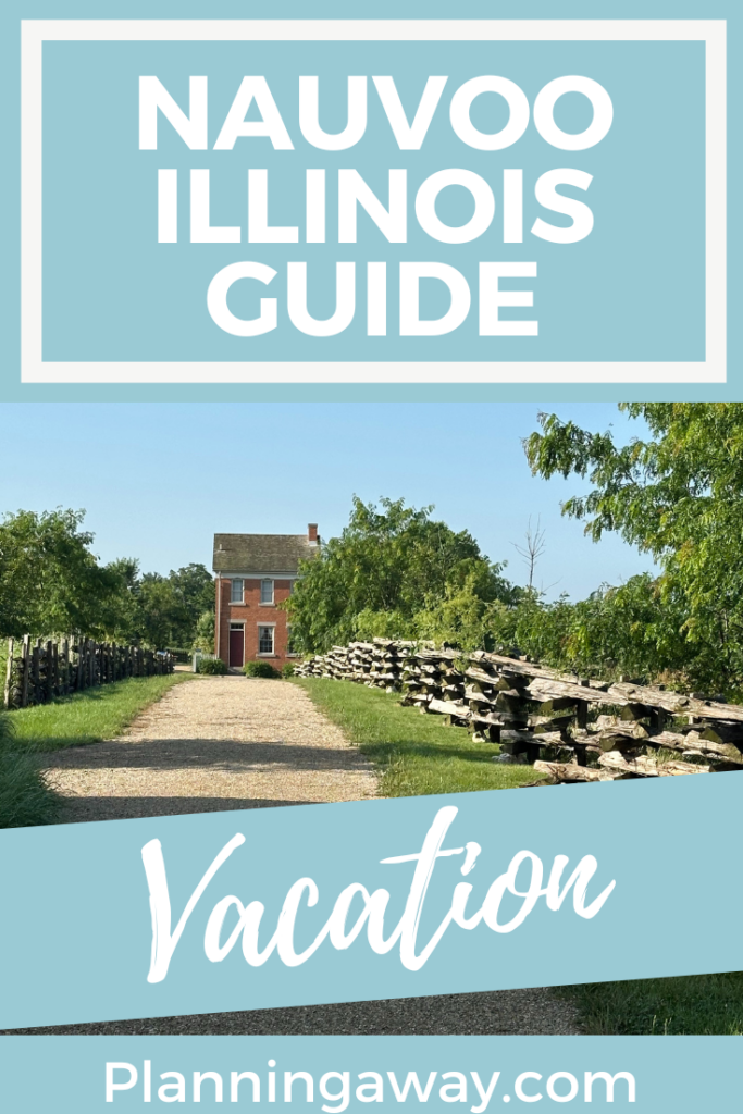Plan a Trip to Nauvoo Illinois pin