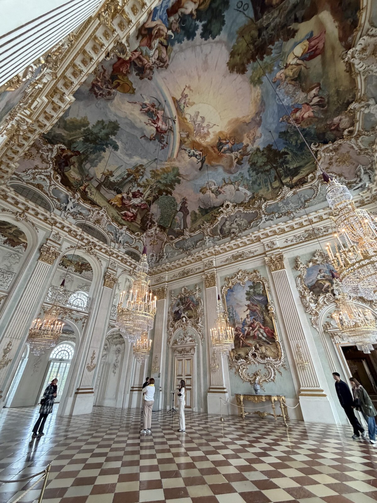 Inside Nymphenburg Palace