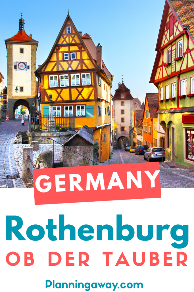 Germany Rothenburg ob der Tauber
