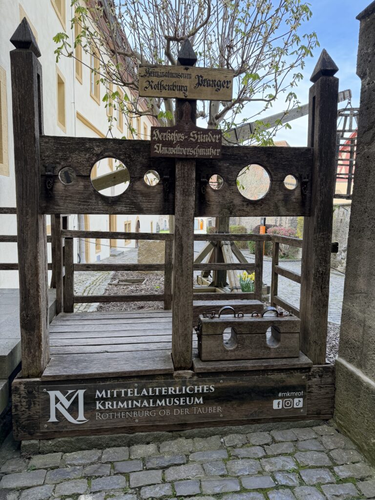 Torture museum in Rothen burg
